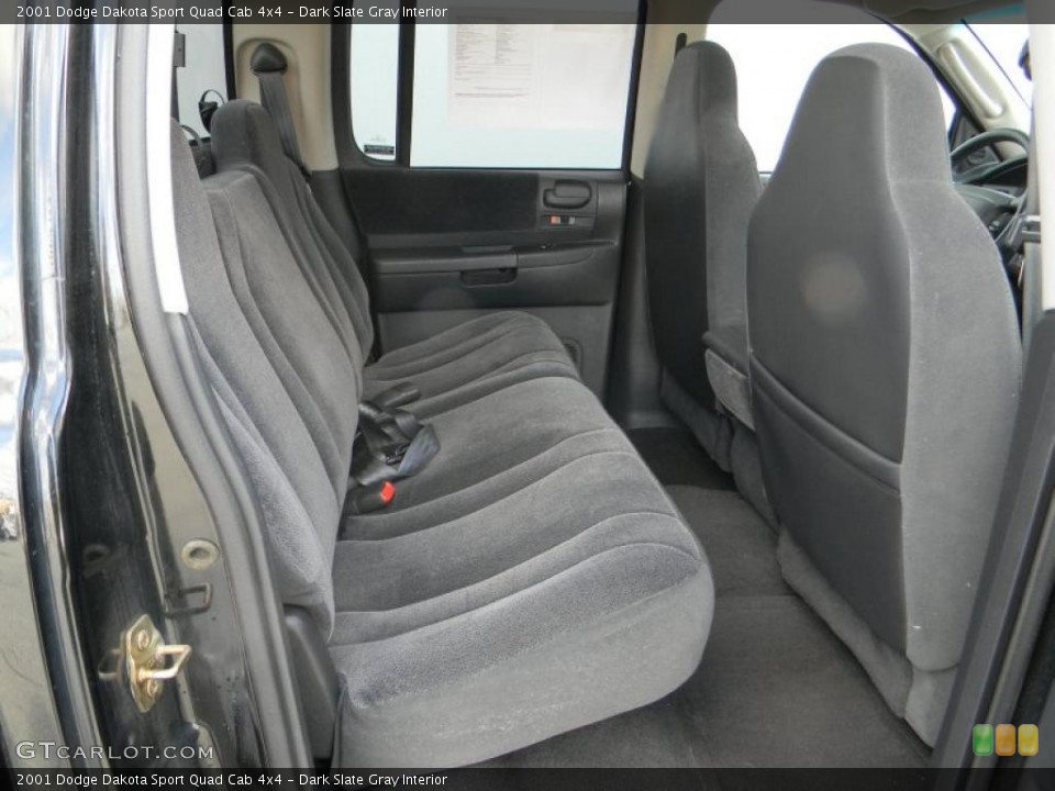 Dark Slate Gray Interior Photo for the 2001 Dodge Dakota Sport Quad Cab 4x4 #48298270