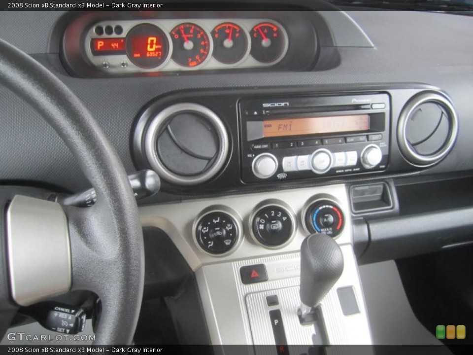 Dark Gray Interior Controls for the 2008 Scion xB  #48299905