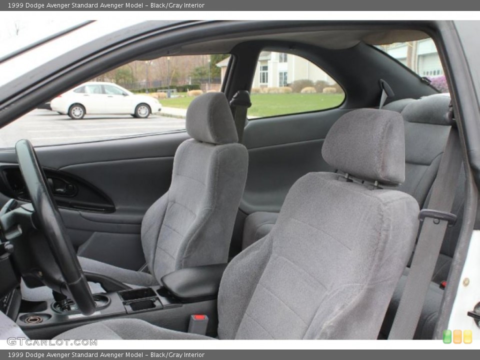 Black/Gray Interior Photo for the 1999 Dodge Avenger  #48301183