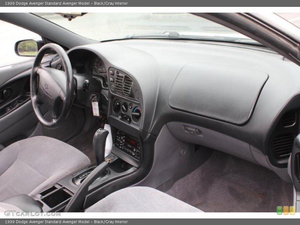 Black/Gray Interior Dashboard for the 1999 Dodge Avenger  #48301216