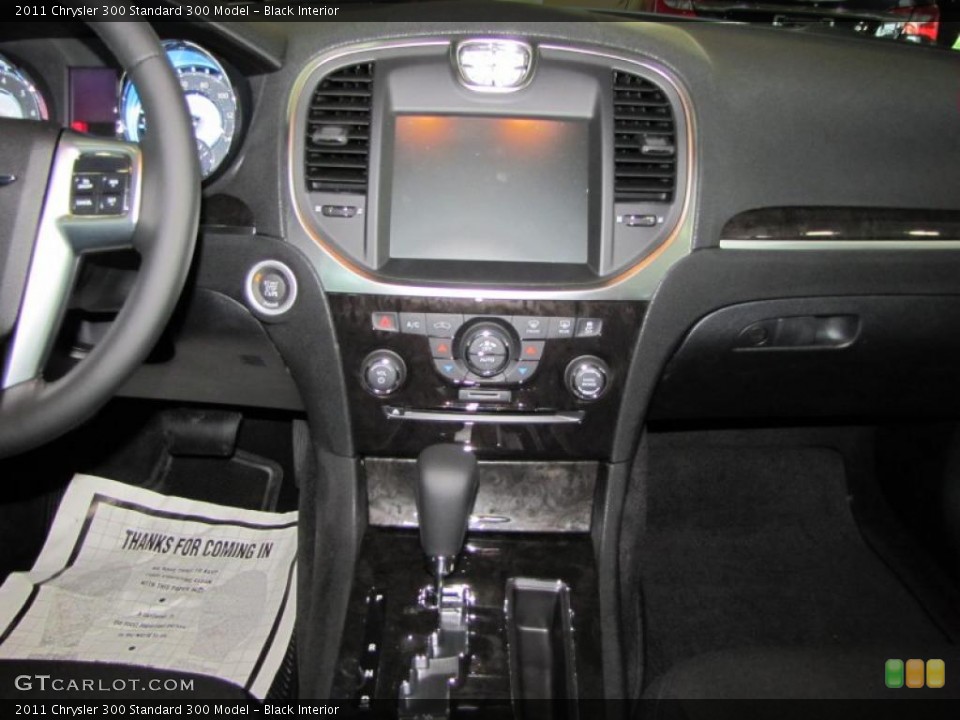 Black Interior Dashboard for the 2011 Chrysler 300  #48301984
