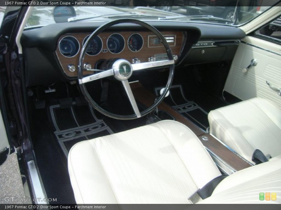 Parchment 1967 Pontiac GTO Interiors