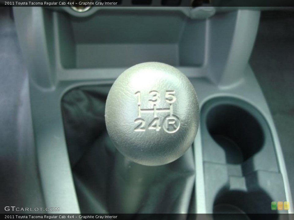 Graphite Gray Interior Transmission for the 2011 Toyota Tacoma Regular Cab 4x4 #48303931