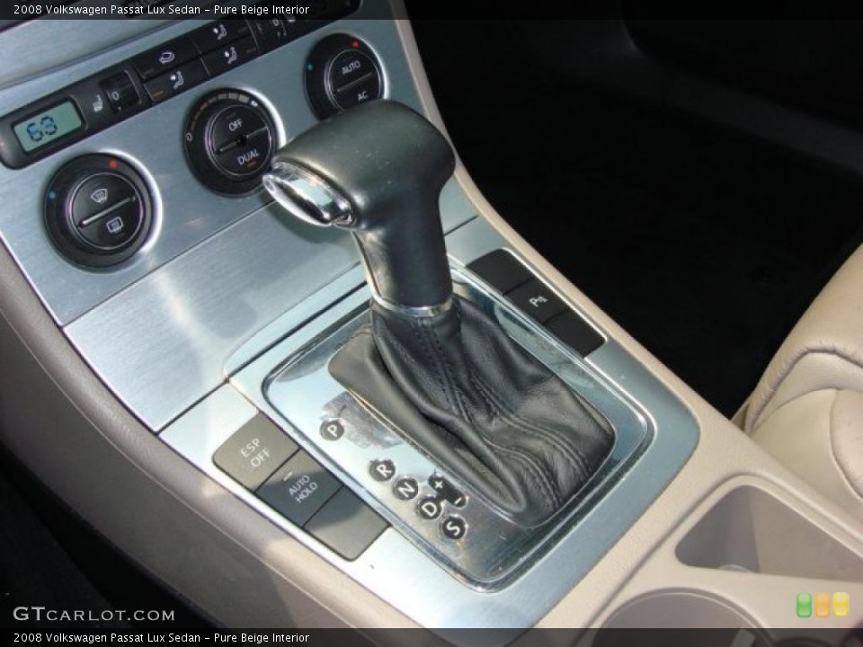 Pure Beige Interior Transmission for the 2008 Volkswagen Passat Lux Sedan #48304807