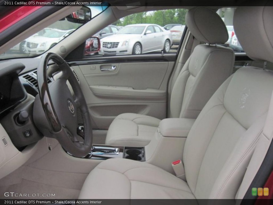 Shale/Cocoa Accents Interior Photo for the 2011 Cadillac DTS Premium #48305533