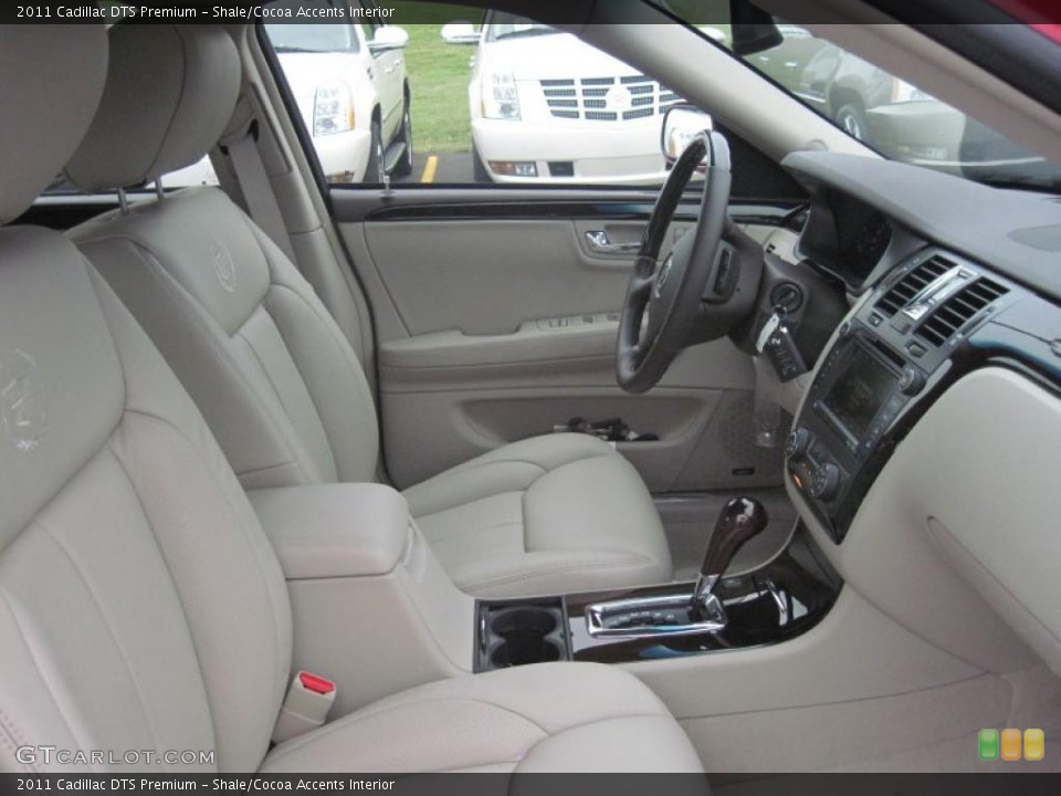 Shale/Cocoa Accents Interior Photo for the 2011 Cadillac DTS Premium #48305668