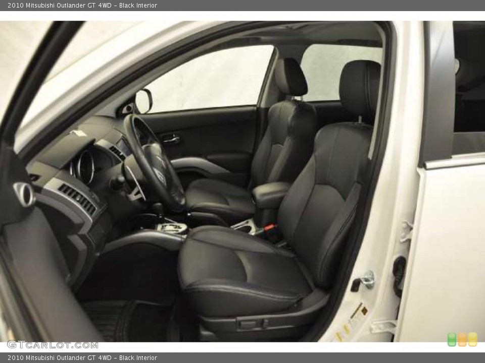 Black Interior Photo for the 2010 Mitsubishi Outlander GT 4WD #48305851