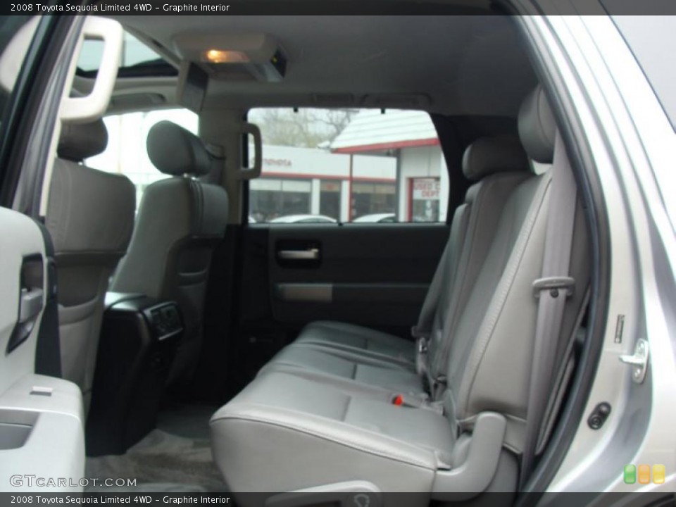 Graphite Interior Photo for the 2008 Toyota Sequoia Limited 4WD #48306973