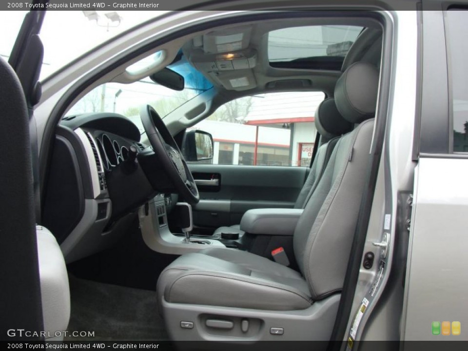 Graphite Interior Photo for the 2008 Toyota Sequoia Limited 4WD #48307105