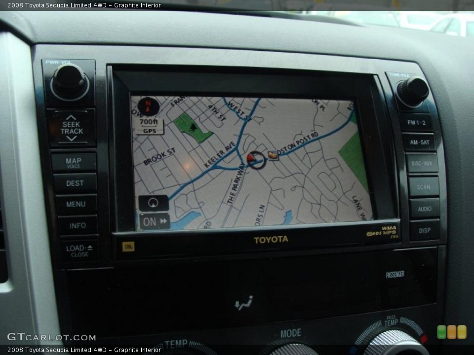 Graphite Interior Navigation for the 2008 Toyota Sequoia Limited 4WD #48307183