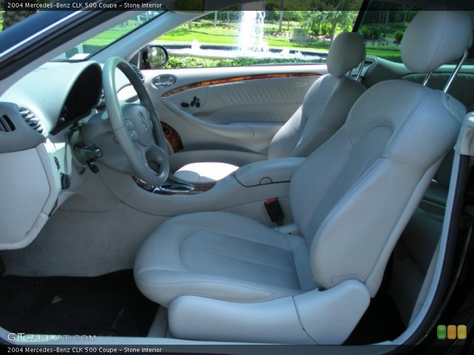 Stone Interior Photo for the 2004 Mercedes-Benz CLK 500 Coupe #48308299