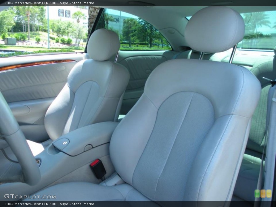 Stone Interior Photo for the 2004 Mercedes-Benz CLK 500 Coupe #48308314