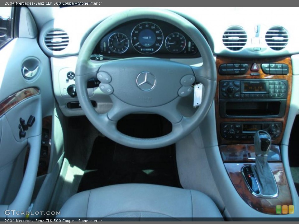 Stone Interior Dashboard for the 2004 Mercedes-Benz CLK 500 Coupe #48308413