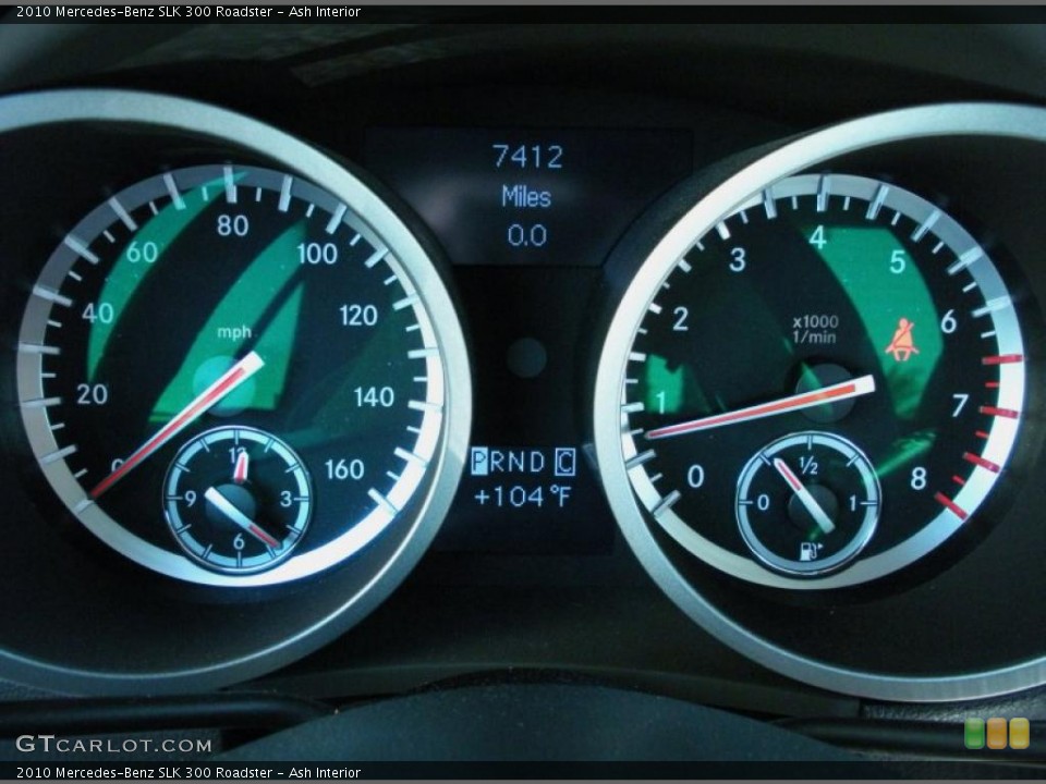 Ash Interior Gauges for the 2010 Mercedes-Benz SLK 300 Roadster #48309616