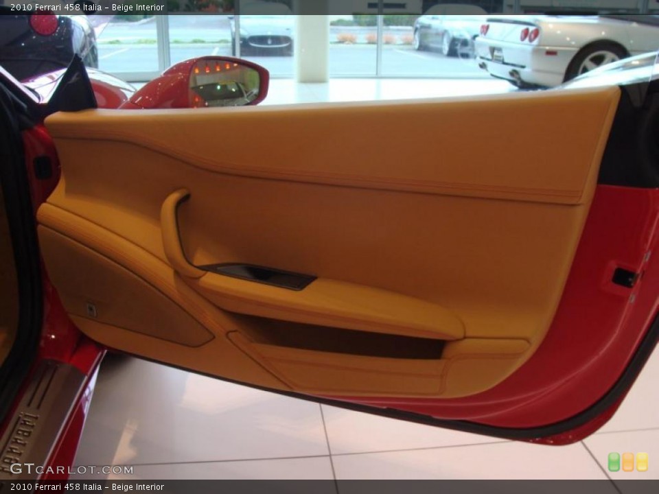 Beige Interior Door Panel for the 2010 Ferrari 458 Italia #48309997
