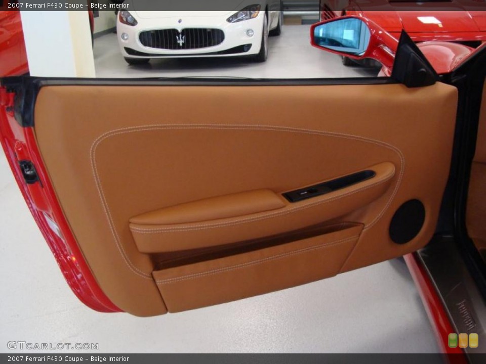Beige Interior Door Panel for the 2007 Ferrari F430 Coupe #48310465
