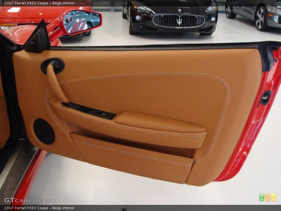 Beige Interior Door Panel for the 2007 Ferrari F430 Coupe #48310522