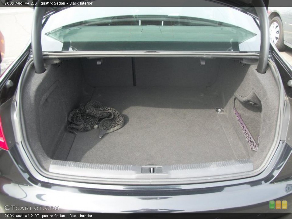 Black Interior Trunk for the 2009 Audi A4 2.0T quattro Sedan #48310864