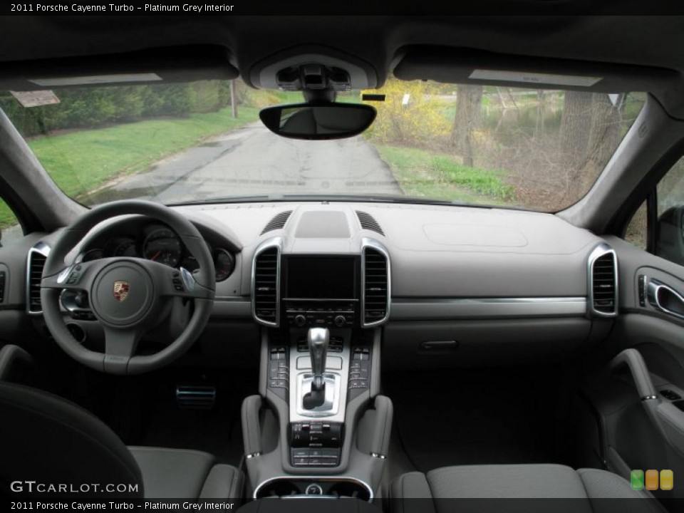 Platinum Grey Interior Dashboard for the 2011 Porsche Cayenne Turbo #48312643