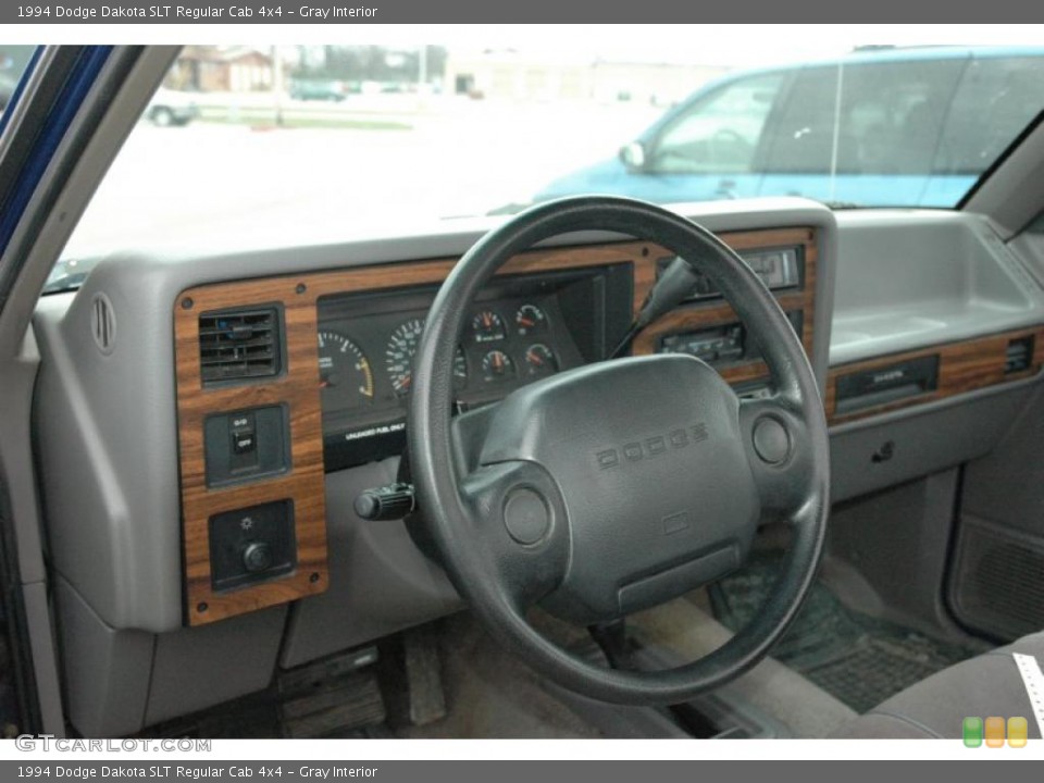 Gray Interior Steering Wheel for the 1994 Dodge Dakota SLT Regular Cab 4x4 #48313318