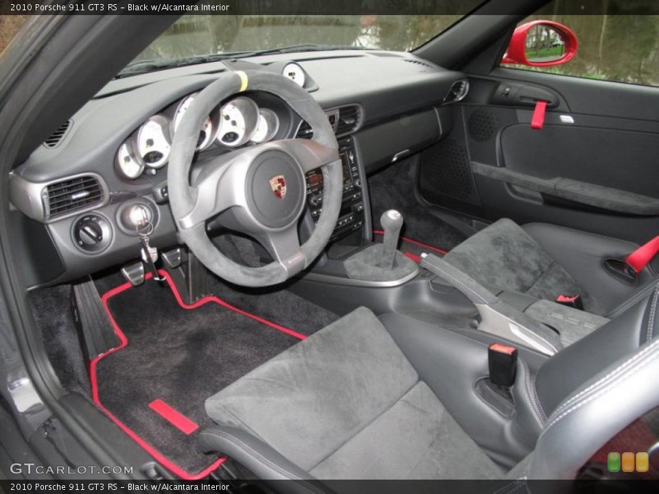 Black w/Alcantara Interior Dashboard for the 2010 Porsche 911 GT3 RS #48313591