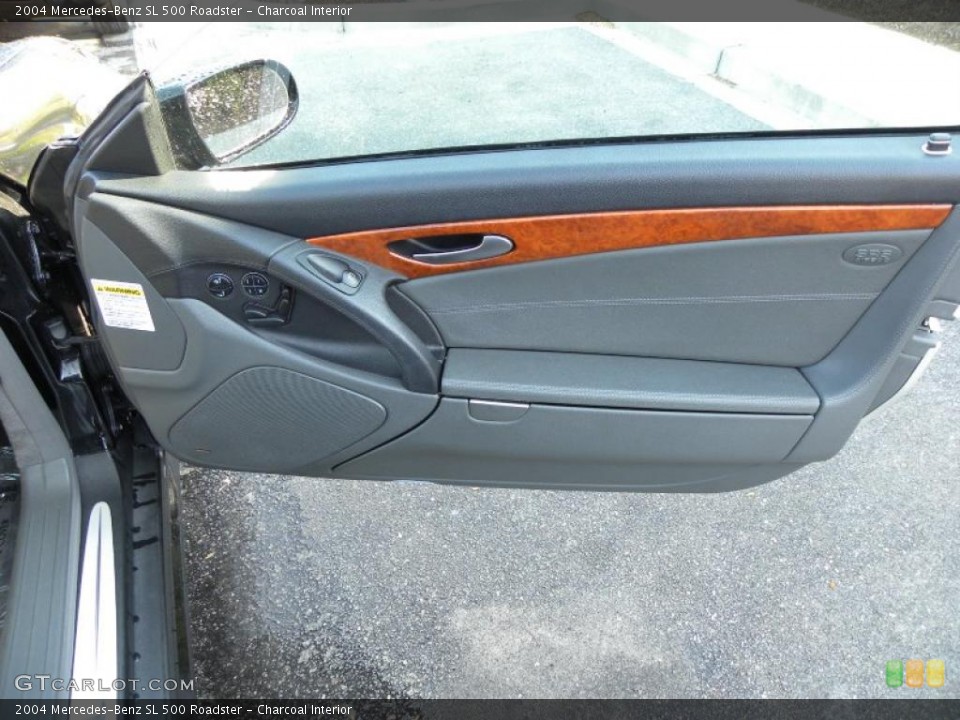 Charcoal Interior Door Panel for the 2004 Mercedes-Benz SL 500 Roadster #48315124