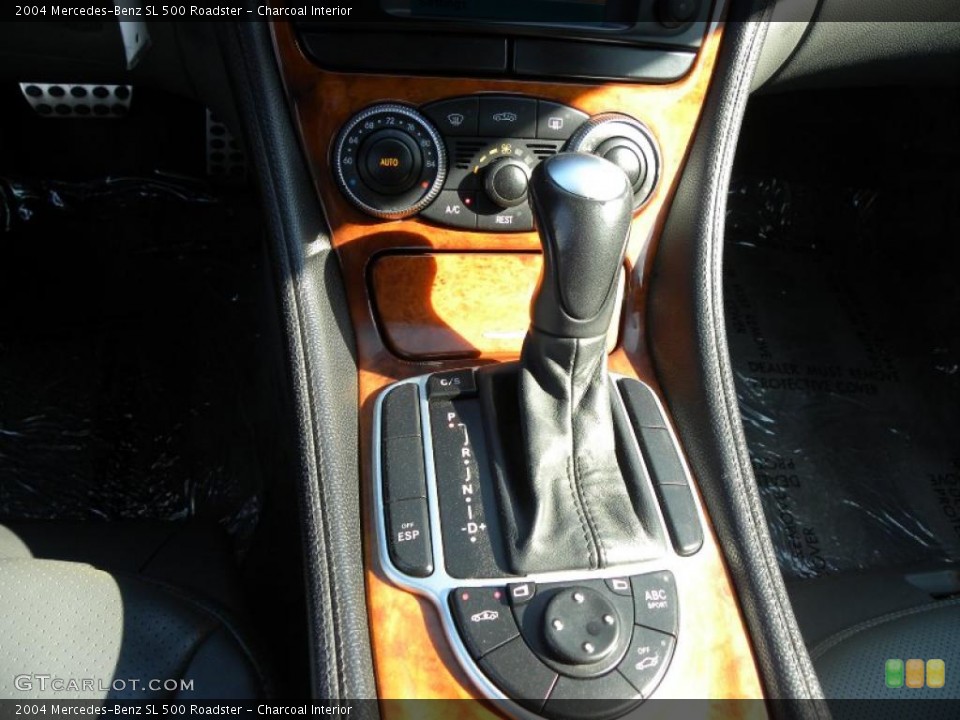 Charcoal Interior Transmission for the 2004 Mercedes-Benz SL 500 Roadster #48315256