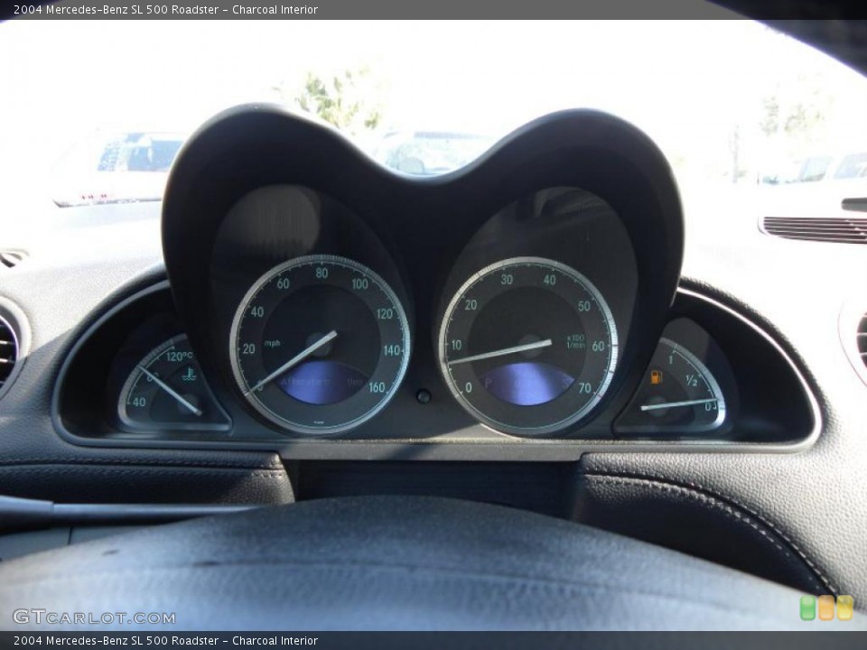 Charcoal Interior Gauges for the 2004 Mercedes-Benz SL 500 Roadster #48315301