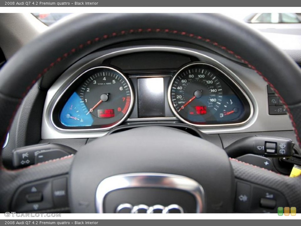 Black Interior Gauges for the 2008 Audi Q7 4.2 Premium quattro #48316360