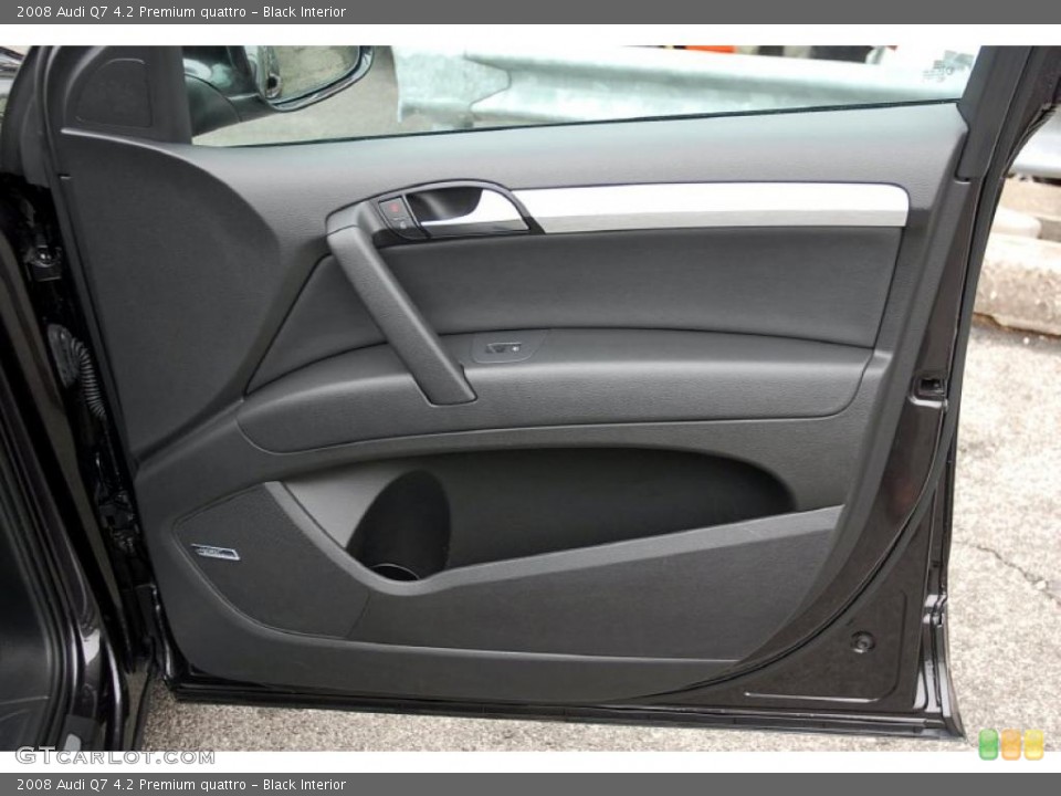 Black Interior Door Panel for the 2008 Audi Q7 4.2 Premium quattro #48316639