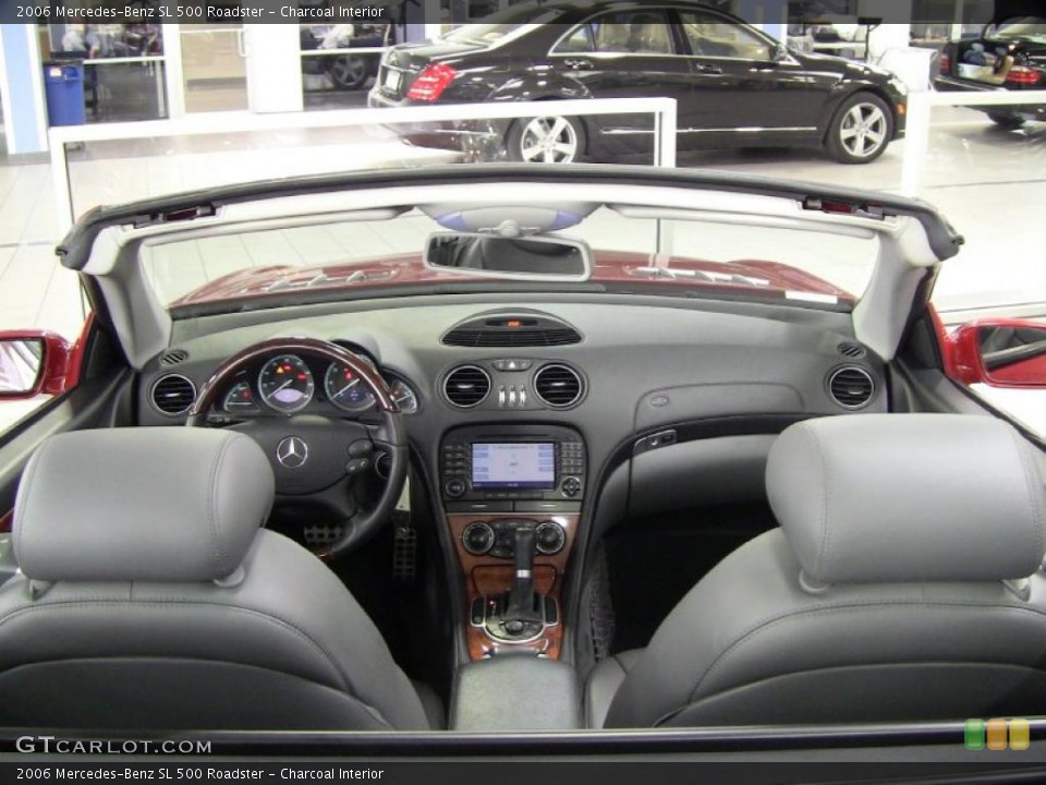 Charcoal Interior Dashboard for the 2006 Mercedes-Benz SL 500 Roadster #48317038