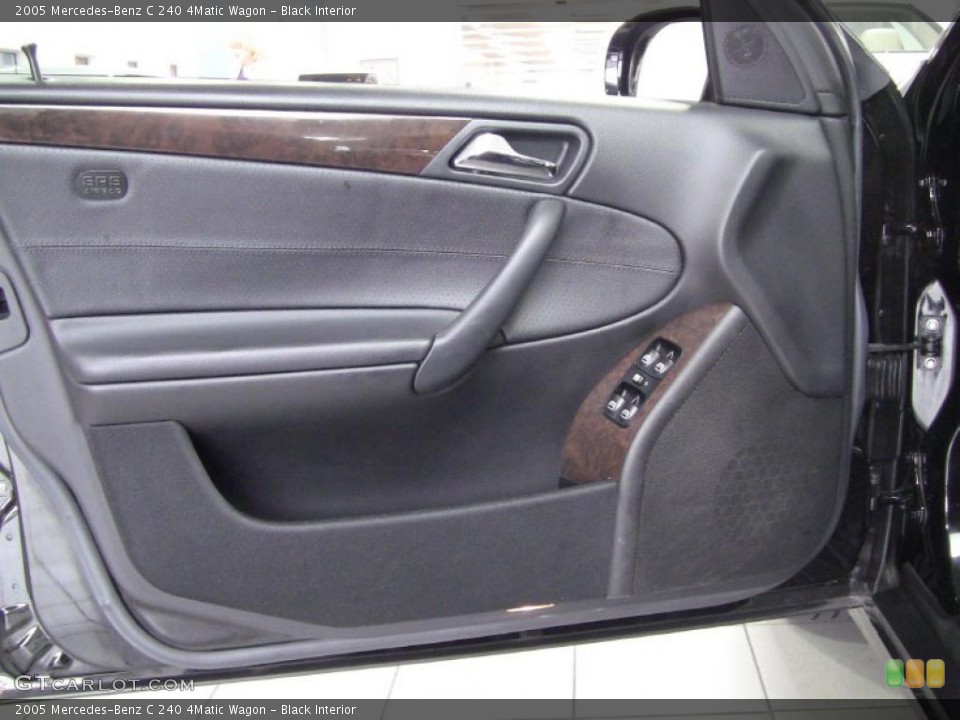 Black Interior Door Panel for the 2005 Mercedes-Benz C 240 4Matic Wagon #48317188