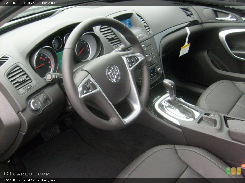 Ebony Interior Prime Interior for the 2011 Buick Regal CXL #48317536
