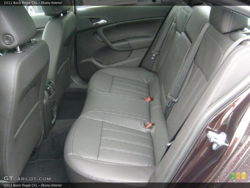 Ebony Interior Photo for the 2011 Buick Regal CXL #48317569