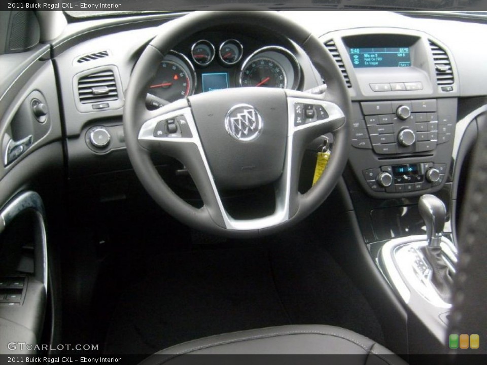 Ebony Interior Dashboard for the 2011 Buick Regal CXL #48317581