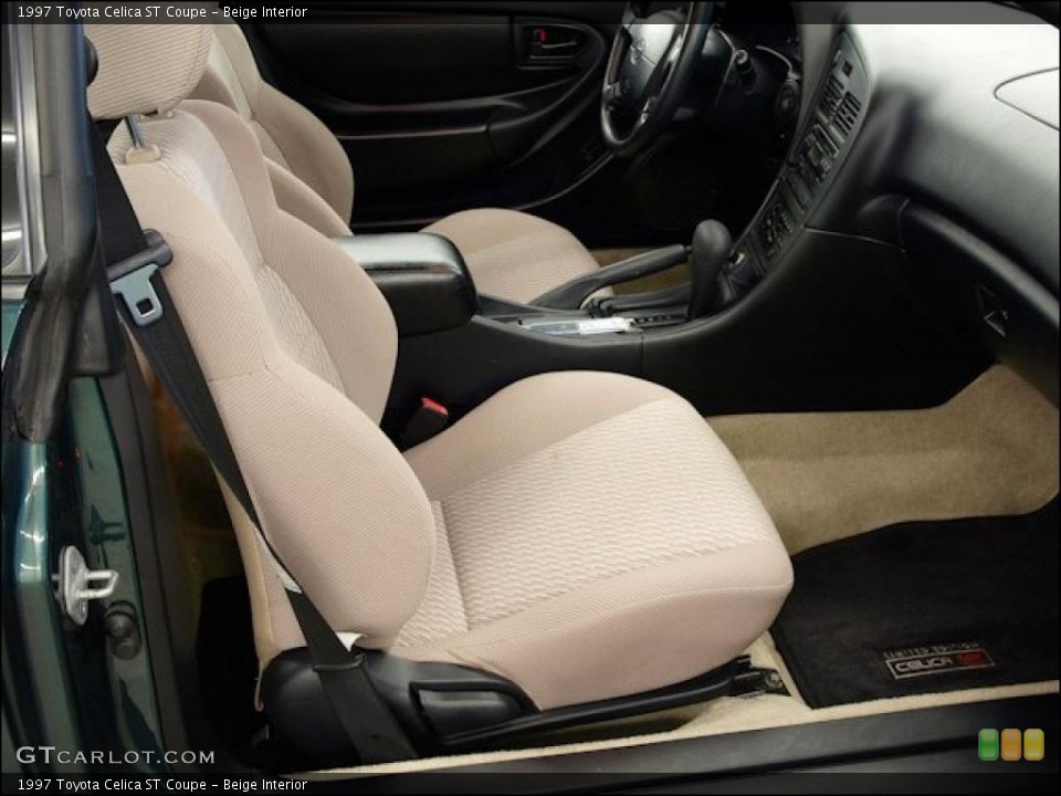 Beige Interior Photo for the 1997 Toyota Celica ST Coupe #48317642