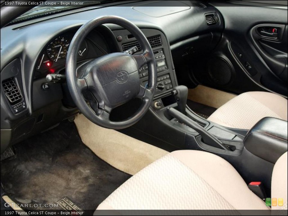 Beige Interior Photo for the 1997 Toyota Celica ST Coupe #48317663