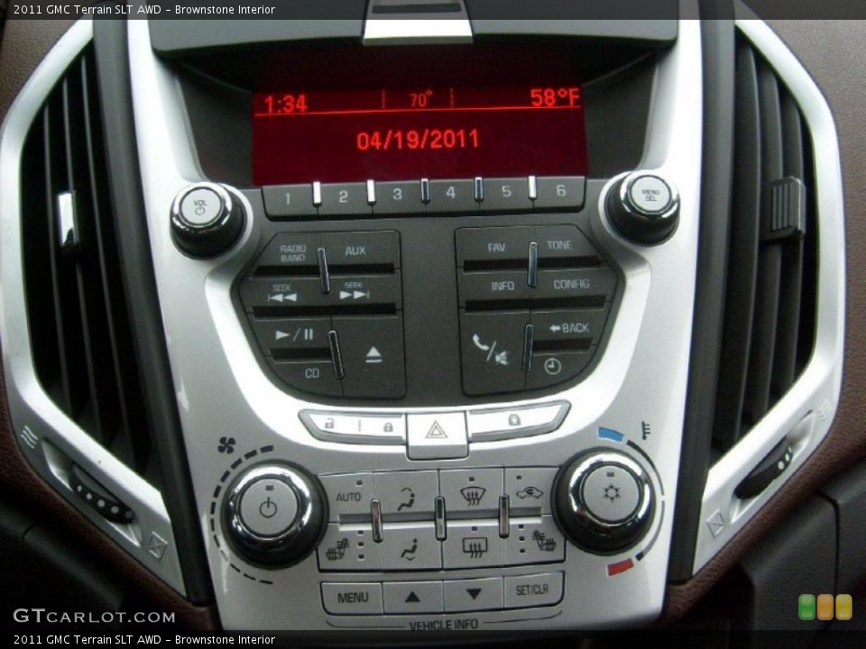 Brownstone Interior Controls for the 2011 GMC Terrain SLT AWD #48317864
