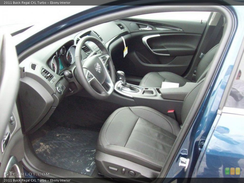 Ebony Interior Photo for the 2011 Buick Regal CXL Turbo #48318899