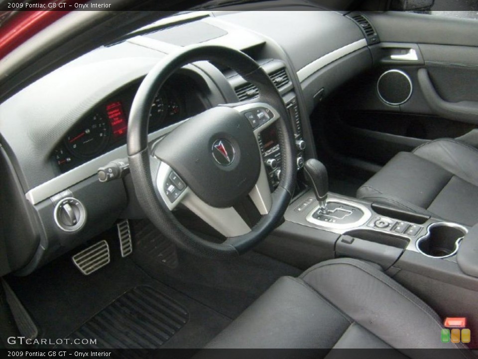 Onyx Interior Steering Wheel for the 2009 Pontiac G8 GT #48319013