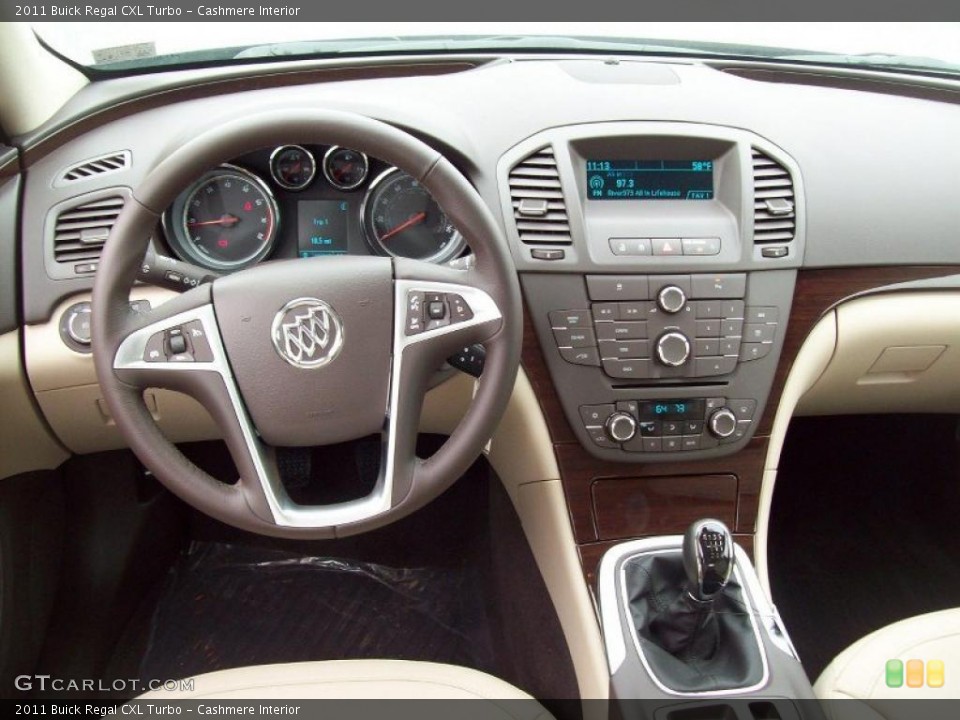 Cashmere Interior Dashboard for the 2011 Buick Regal CXL Turbo #48319085