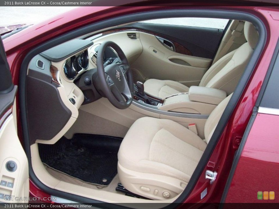 Cocoa/Cashmere Interior Photo for the 2011 Buick LaCrosse CX #48319589