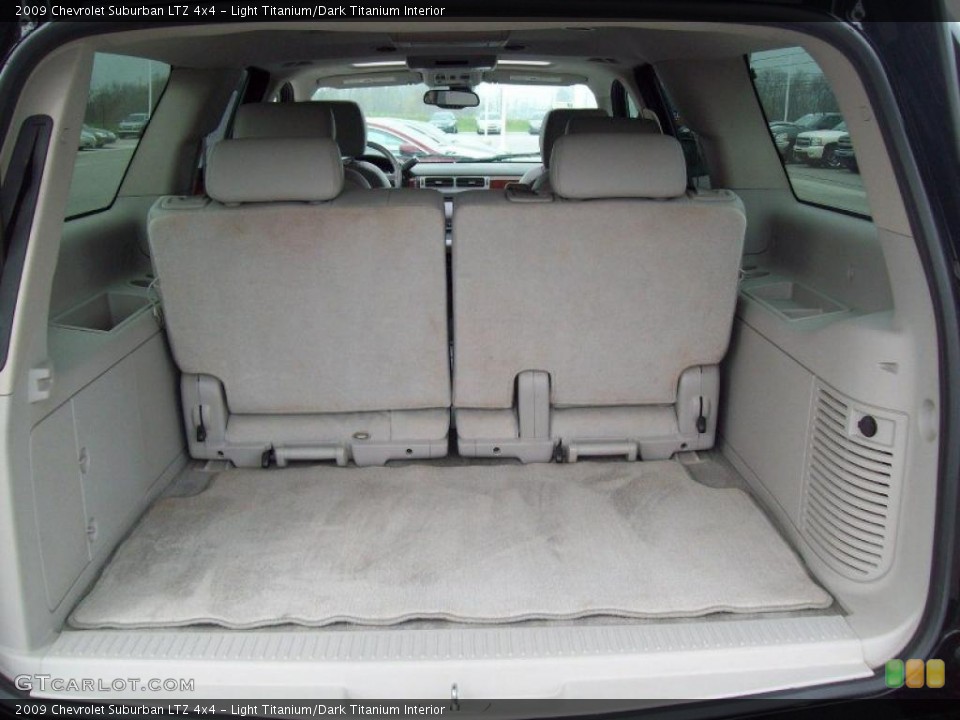 Light Titanium/Dark Titanium Interior Trunk for the 2009 Chevrolet Suburban LTZ 4x4 #48320351