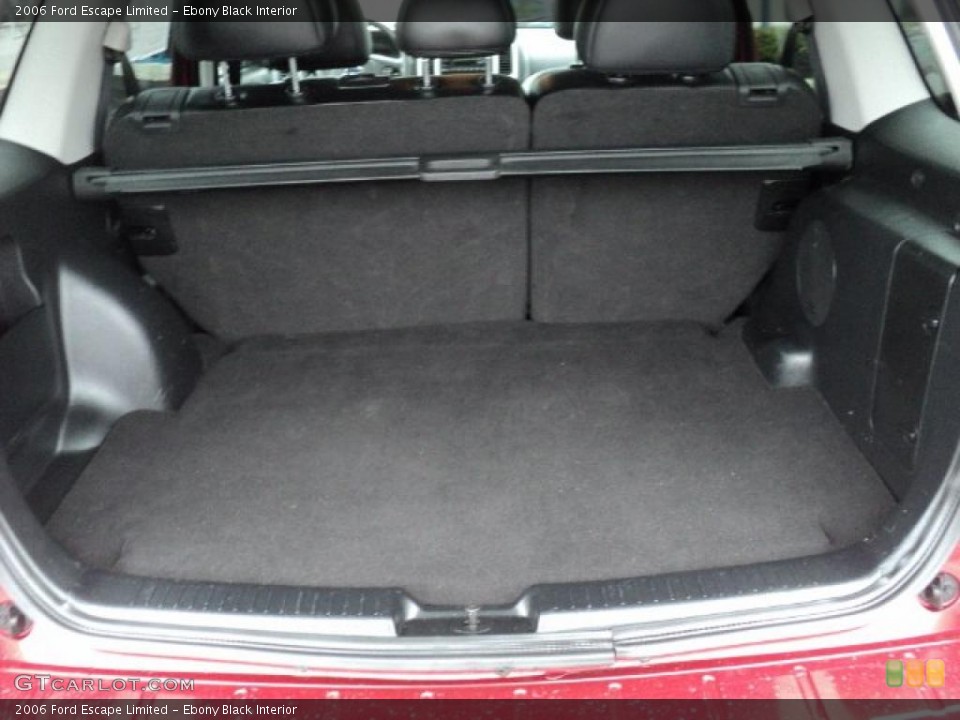 Ebony Black Interior Trunk for the 2006 Ford Escape Limited #48321005