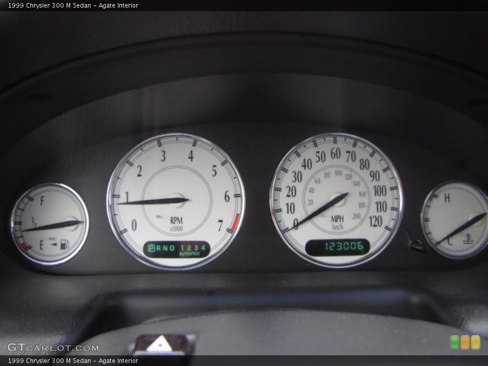 Agate Interior Gauges for the 1999 Chrysler 300 M Sedan #48321407