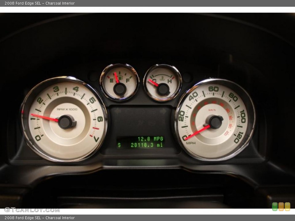 Charcoal Interior Gauges for the 2008 Ford Edge SEL #48321605