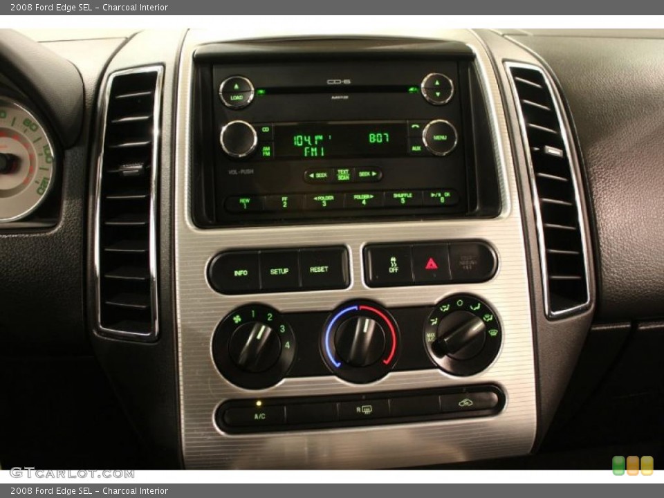Charcoal Interior Controls for the 2008 Ford Edge SEL #48321614