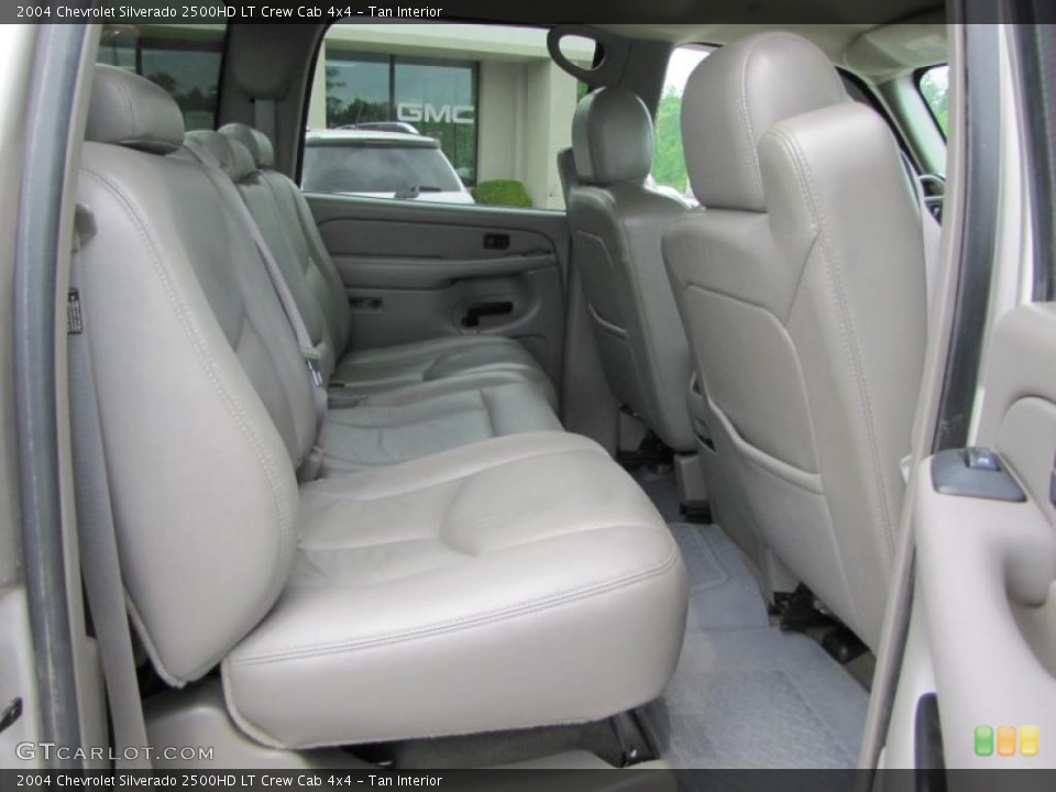 Tan Interior Photo for the 2004 Chevrolet Silverado 2500HD LT Crew Cab 4x4 #48321716