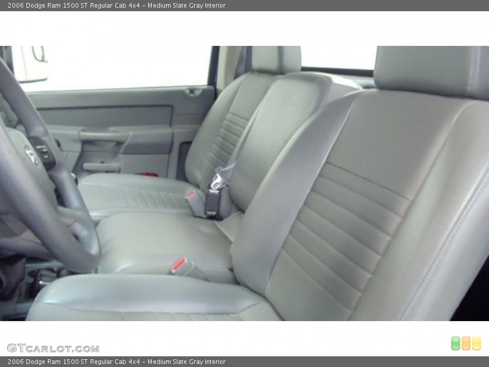 Medium Slate Gray Interior Photo for the 2006 Dodge Ram 1500 ST Regular Cab 4x4 #48322727