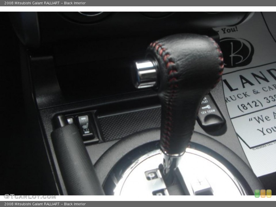 Black Interior Transmission for the 2008 Mitsubishi Galant RALLIART #48324491